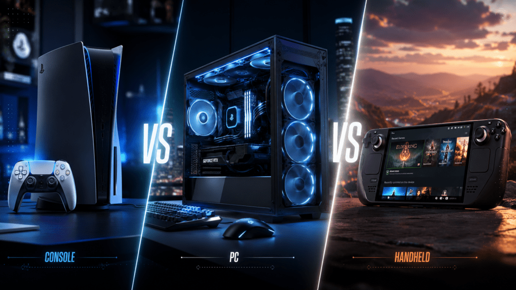 Console vs PC vs Handheld
