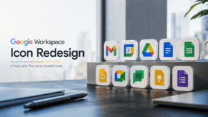 Google Workspace icon redesign