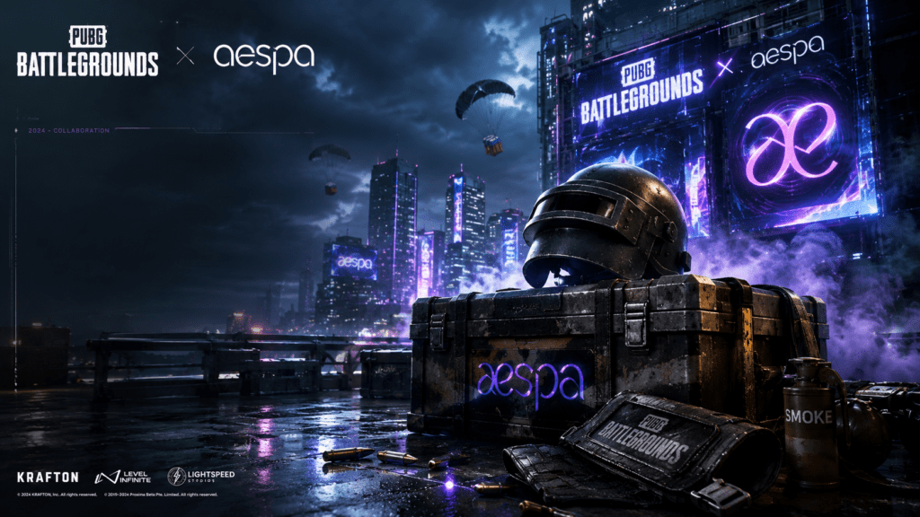 PUBG x aespa Collab