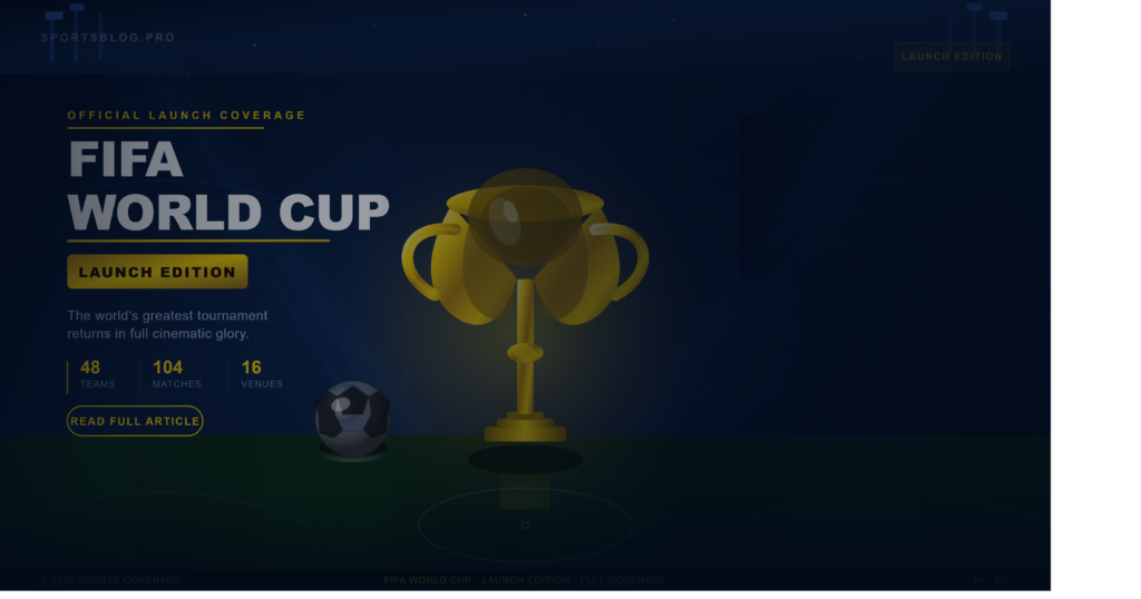 FIFA World Cup: Launch Edition